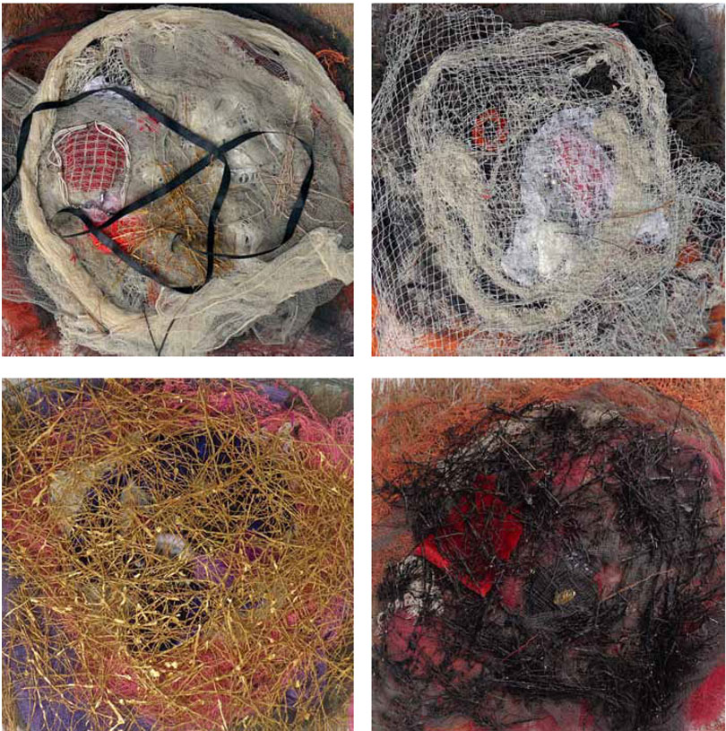 Angels (Yogmaya)
Mixed Media
21 x 21 inches (each)
2014